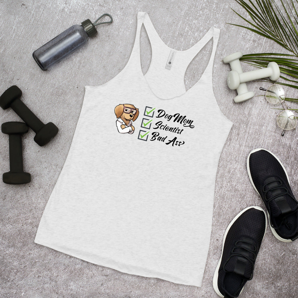 Women's Racerback Tank: Dogmom