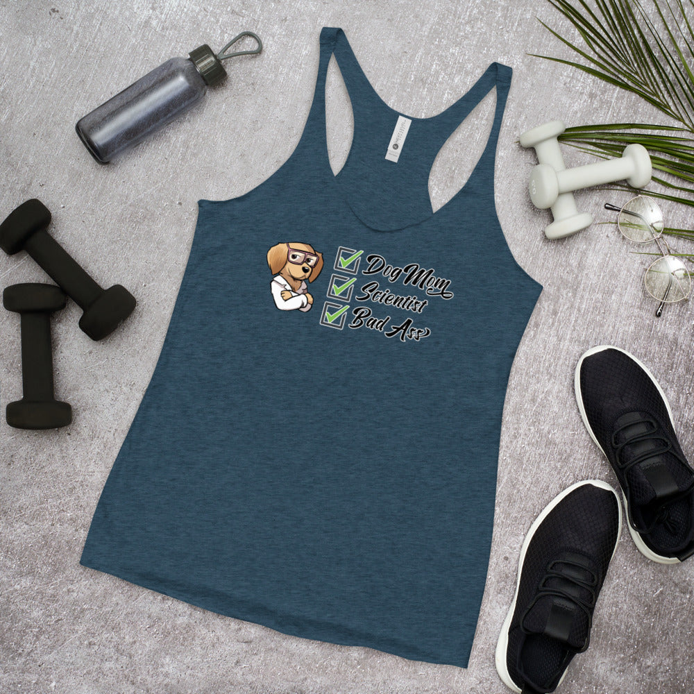 Women's Racerback Tank: Dogmom