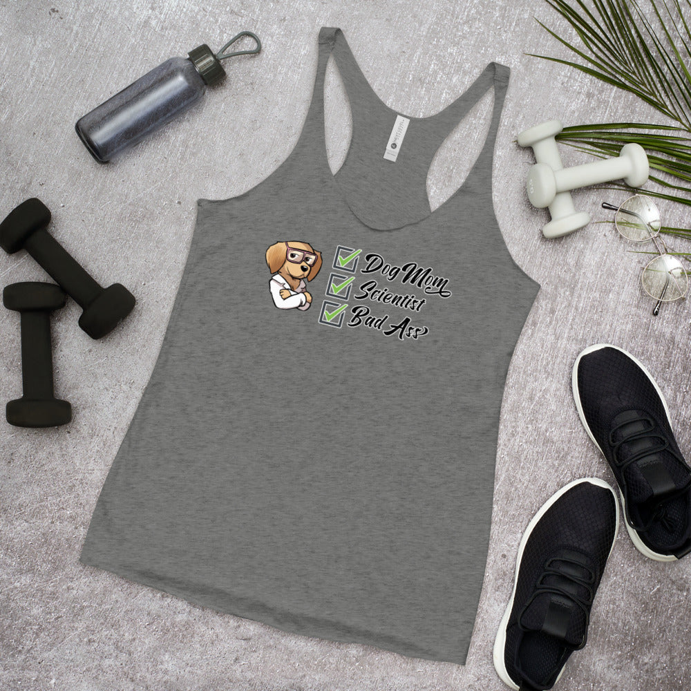 Women's Racerback Tank: Dogmom