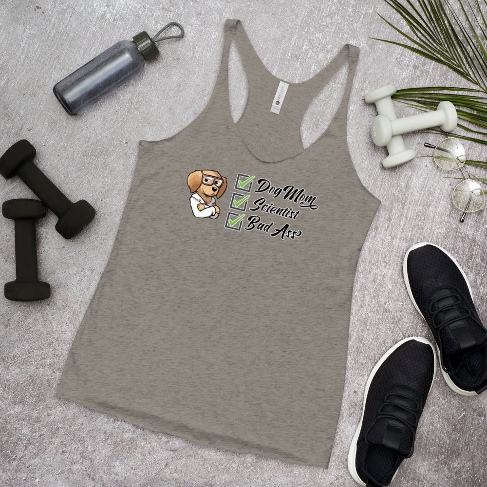 Women's Racerback Tank: Dogmom