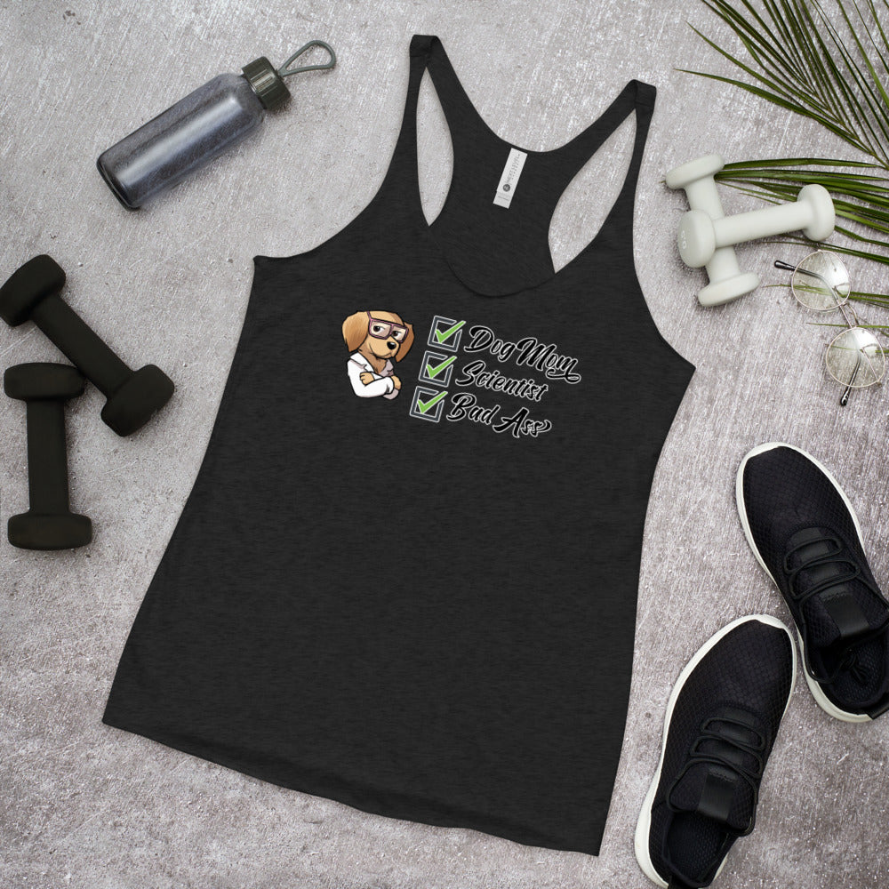 Women's Racerback Tank: Dogmom