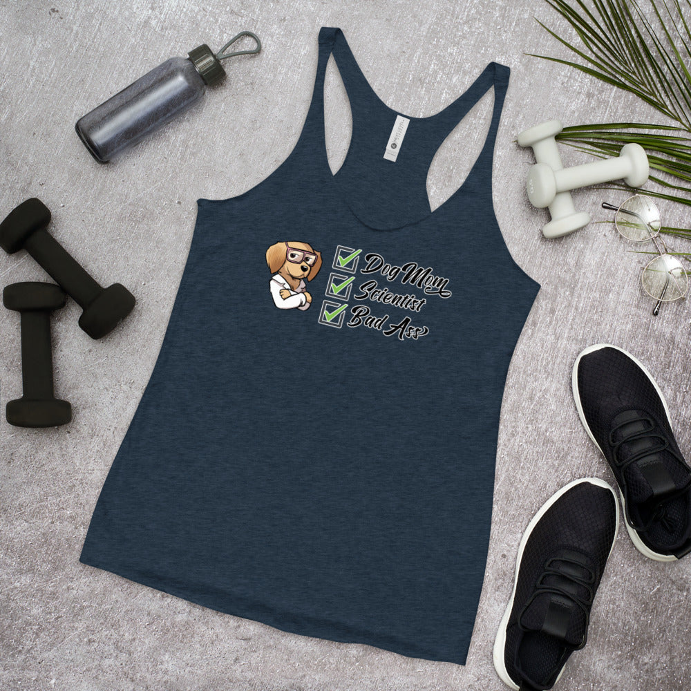 Women's Racerback Tank: Dogmom