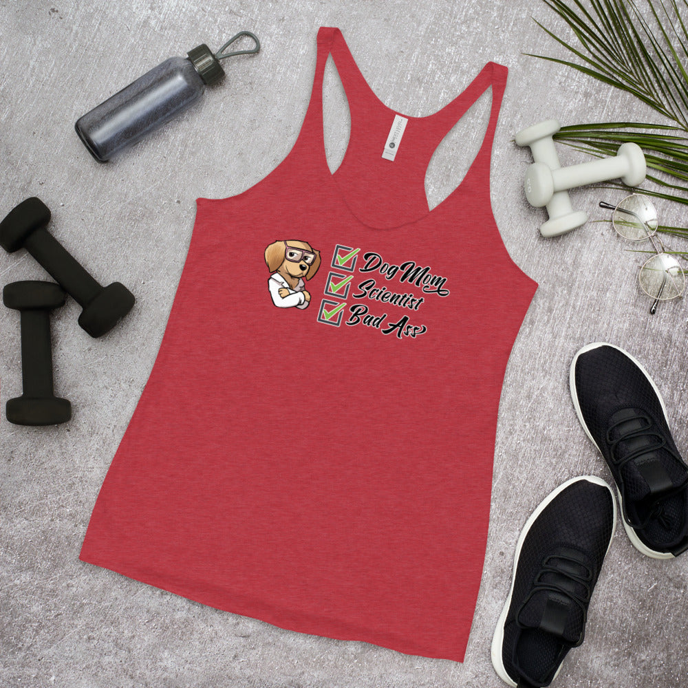 Women's Racerback Tank: Dogmom