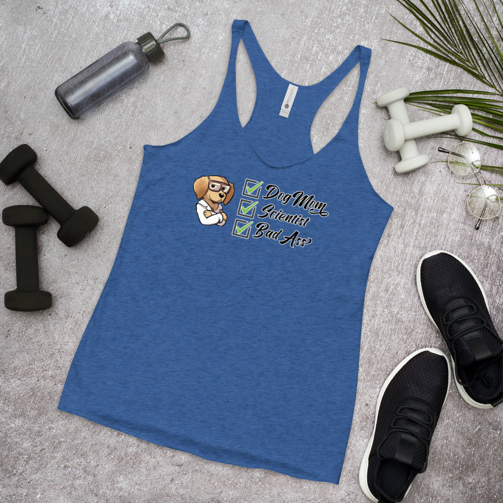 Women's Racerback Tank: Dogmom