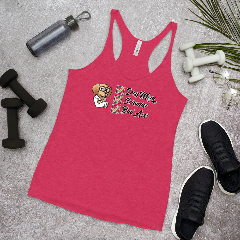 Women's Racerback Tank: Dogmom