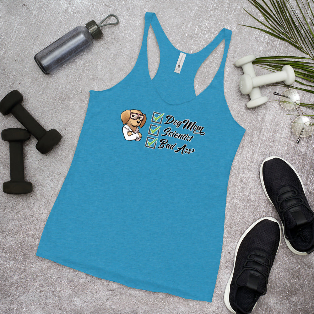 Women's Racerback Tank: Dogmom