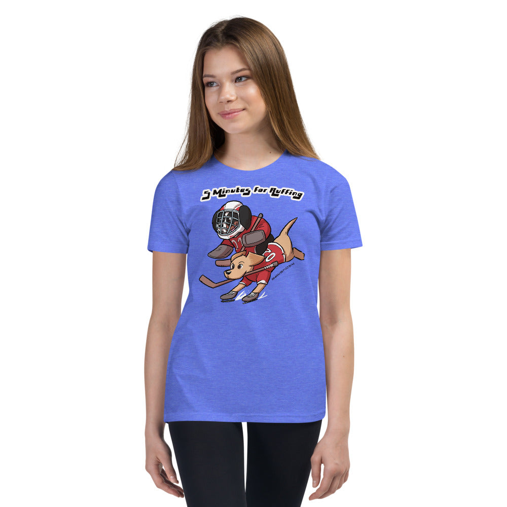 Youth Short Sleeve T-Shirt: 5 Minutes for Ruffing