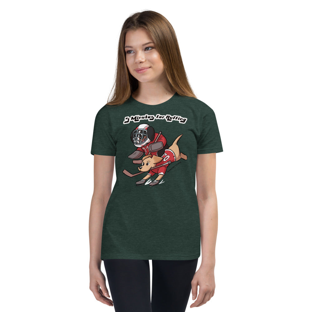 Youth Short Sleeve T-Shirt: 5 Minutes for Ruffing