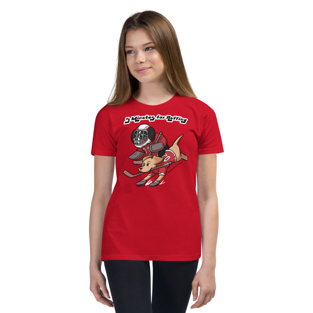 Youth Short Sleeve T-Shirt: 5 Minutes for Ruffing