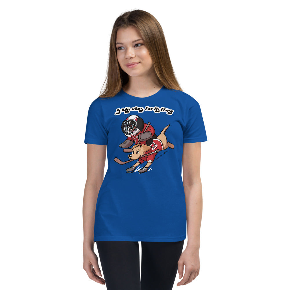 Youth Short Sleeve T-Shirt: 5 Minutes for Ruffing