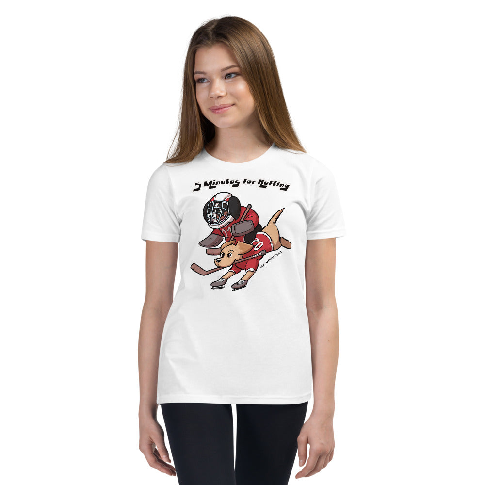 Youth Short Sleeve T-Shirt: 5 Minutes for Ruffing