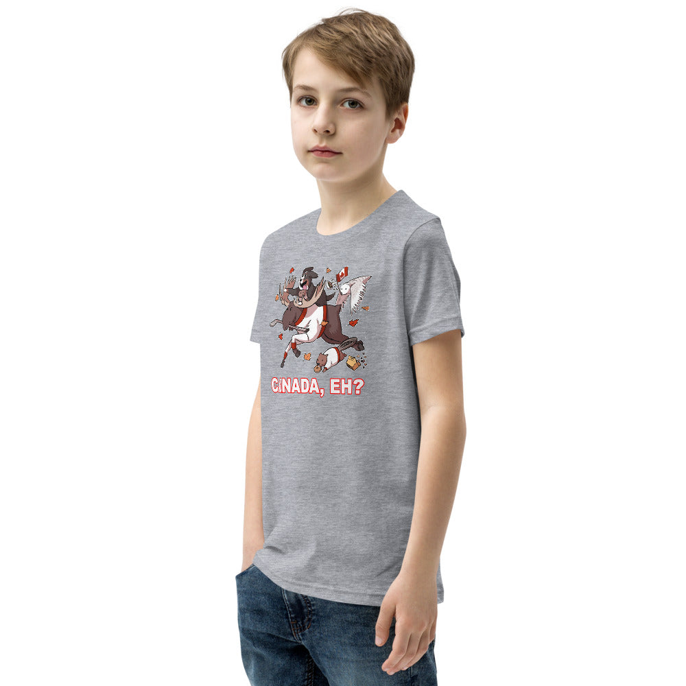 Youth Short Sleeve T-Shirt: Canada, Eh?