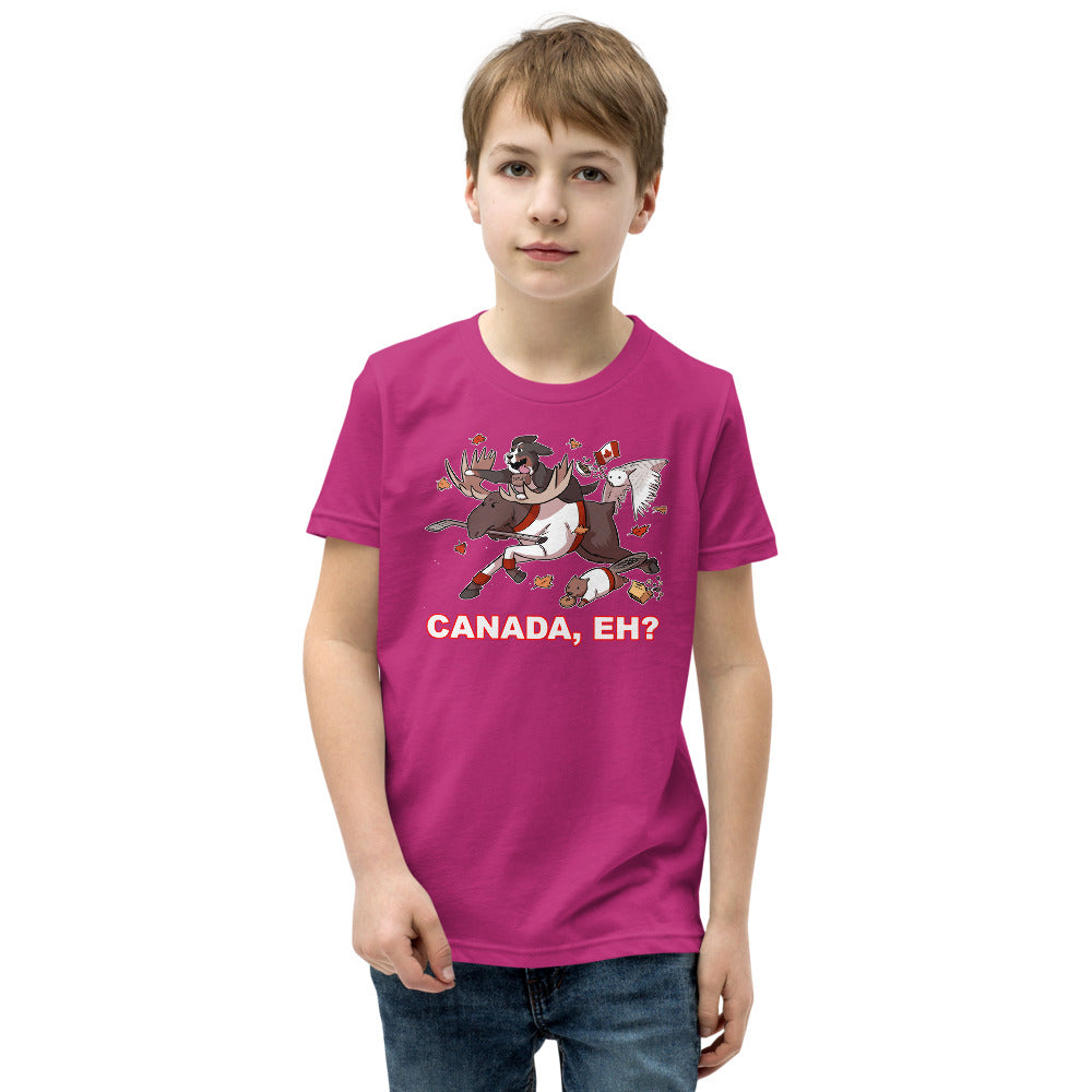 Youth Short Sleeve T-Shirt: Canada, Eh?