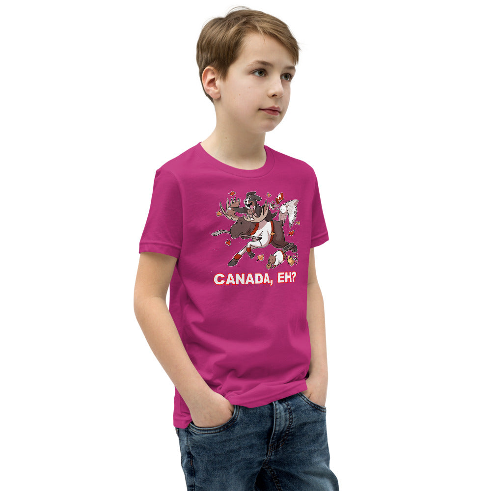 Youth Short Sleeve T-Shirt: Canada, Eh?