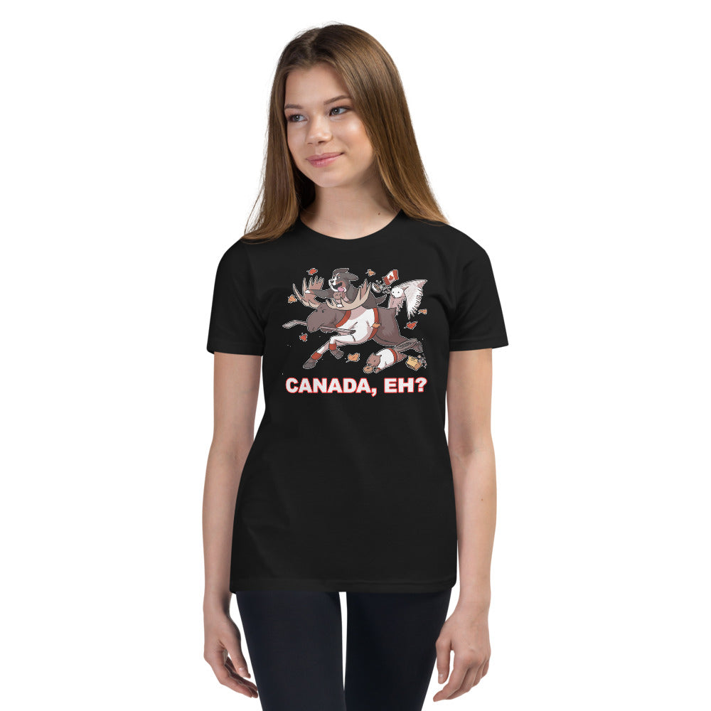 Youth Short Sleeve T-Shirt: Canada, Eh?