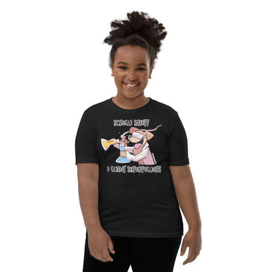 Youth Short Sleeve T-Shirt: Screw Safety