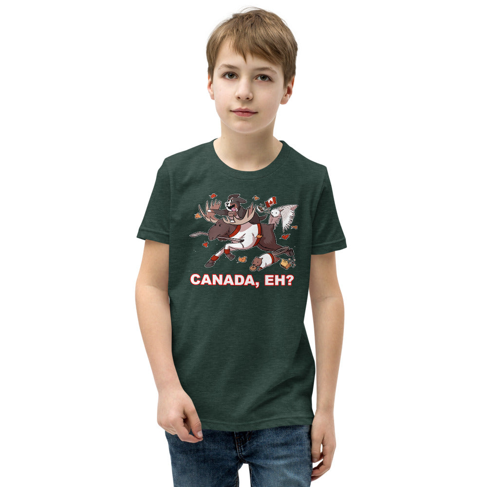 Youth Short Sleeve T-Shirt: Canada, Eh?
