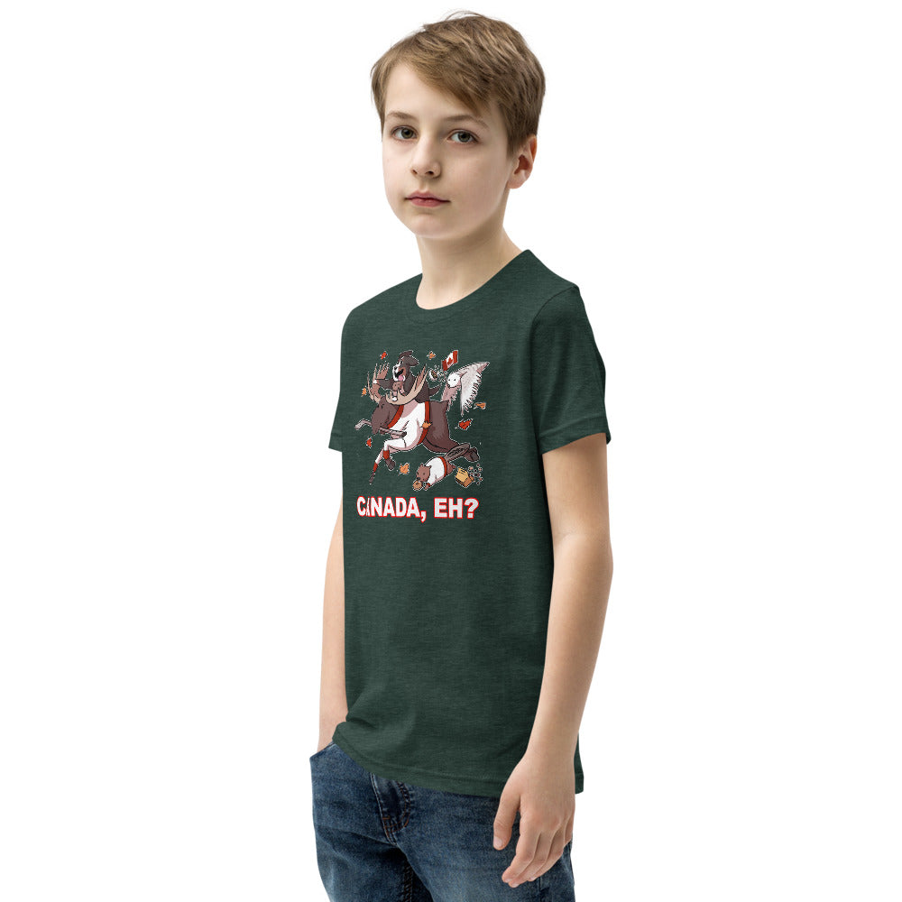Youth Short Sleeve T-Shirt: Canada, Eh?