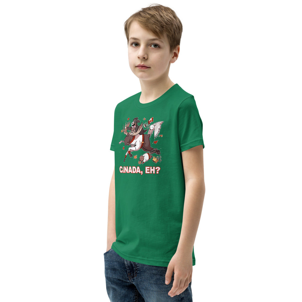 Youth Short Sleeve T-Shirt: Canada, Eh?