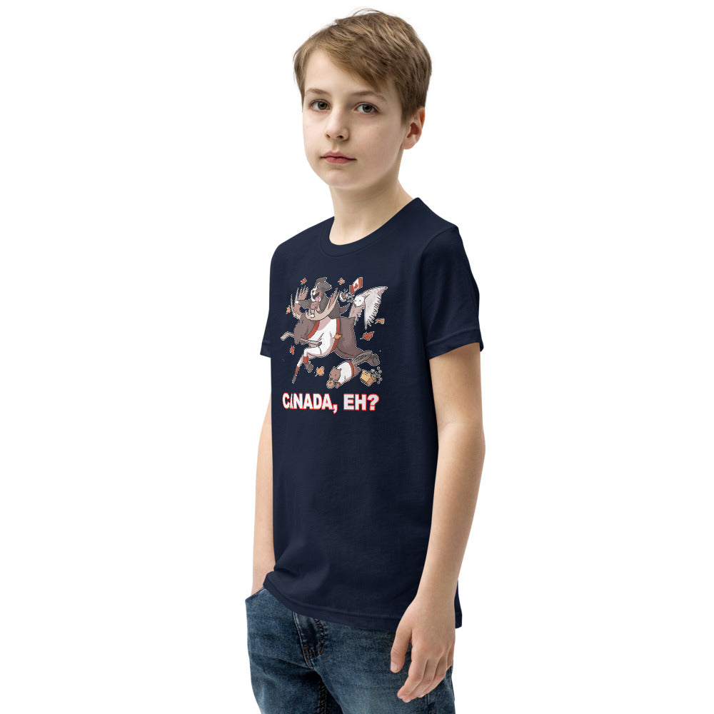 Youth Short Sleeve T-Shirt: Canada, Eh?