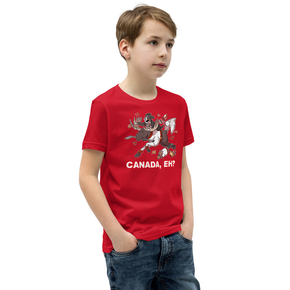 Youth Short Sleeve T-Shirt: Canada, Eh?