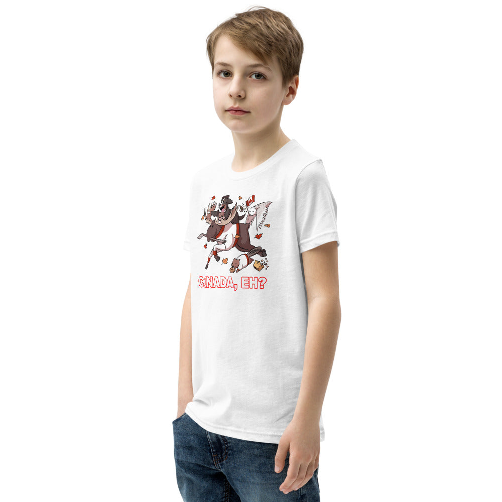 Youth Short Sleeve T-Shirt: Canada, Eh?