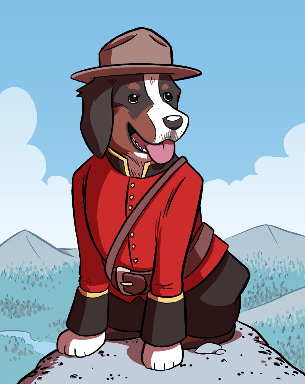Royal Canadian Mounted Bernese
