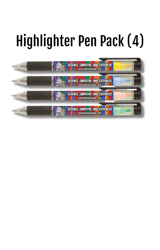 Paw Pack Adorable Highlighter Pens! (4 Pack)