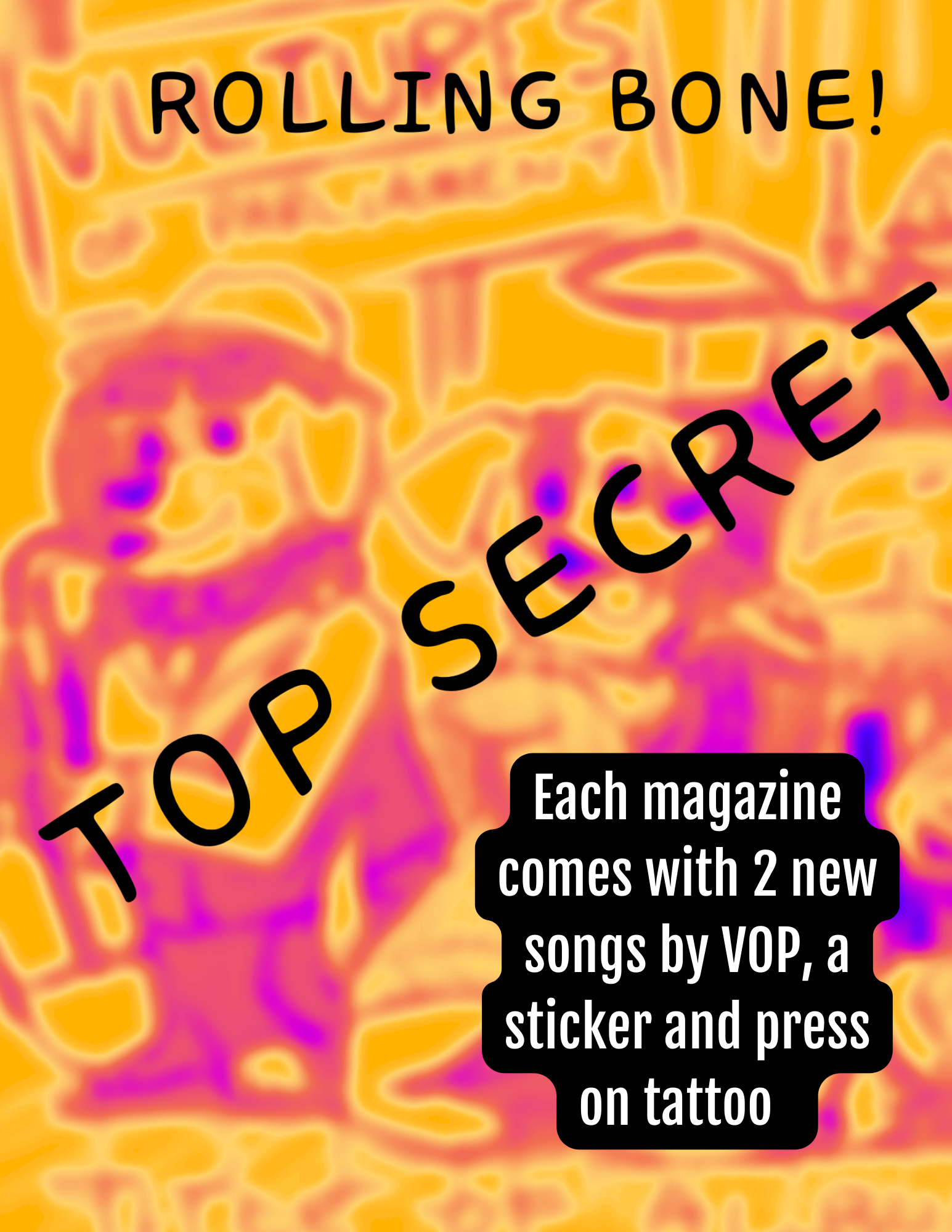 Rolling Bone Magazine Only PRESALE – BunsenBerner