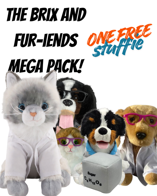 The Brix and Furr-iends Mega Pack (FREE GINGER STUFFIE!)