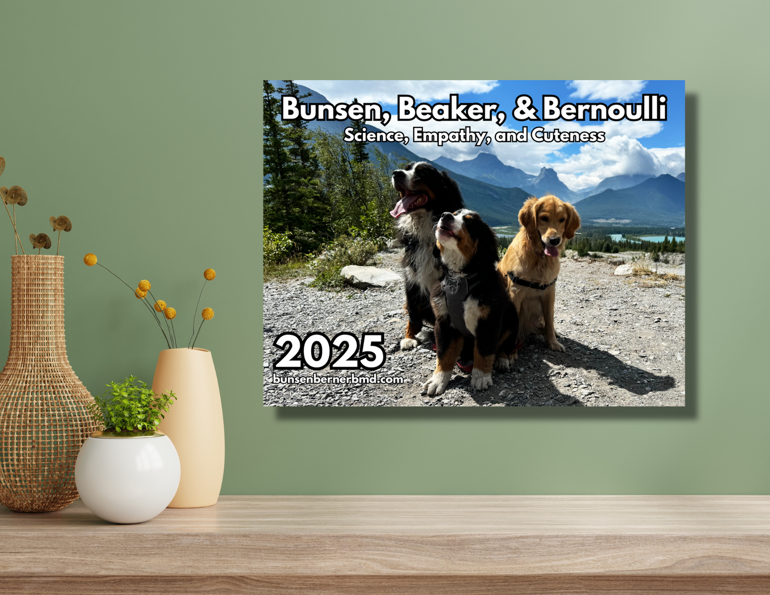 2025 Bunsen, Beaker & Bernoulli Calendar!