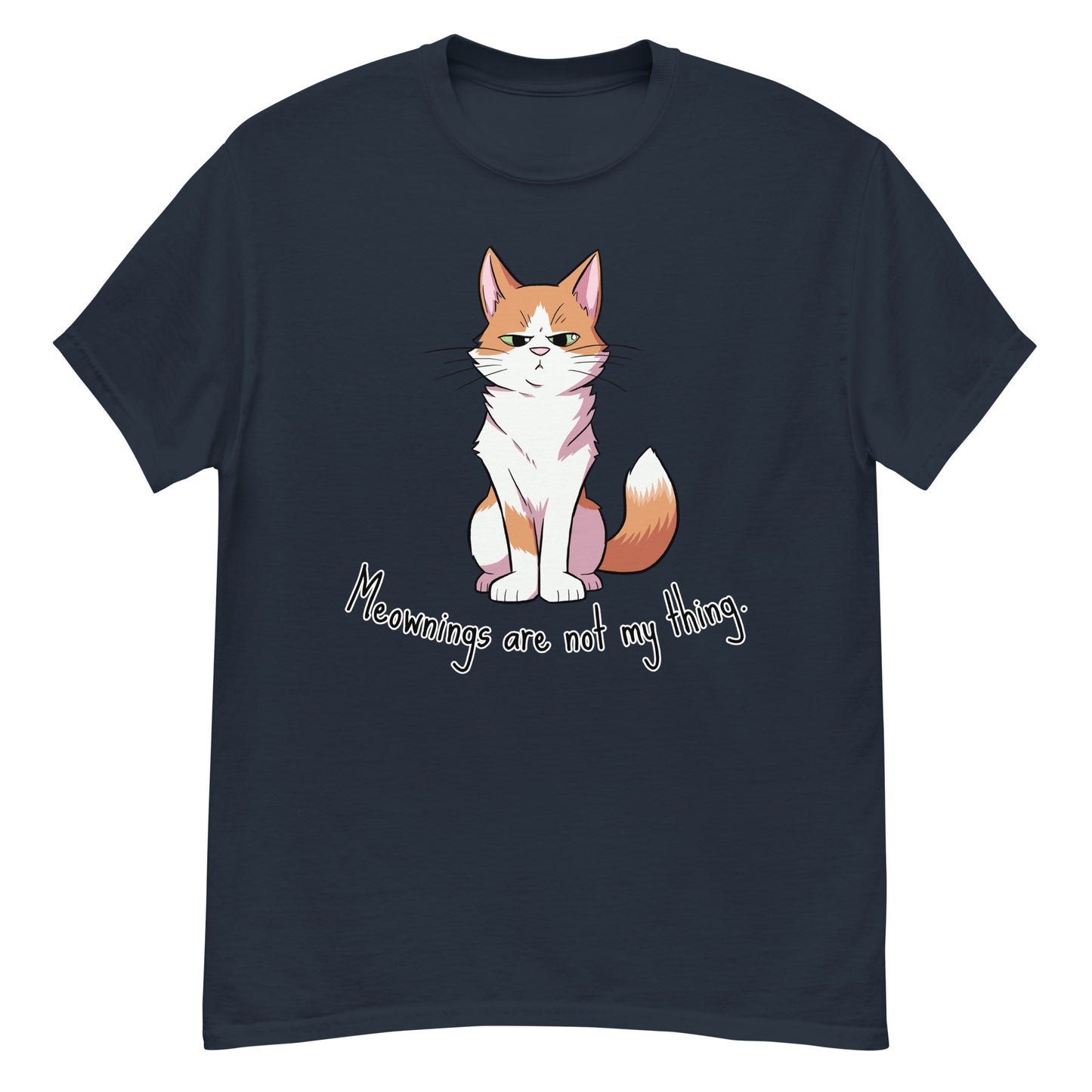 Ginger - Meownings are not my thing Men's classic tee