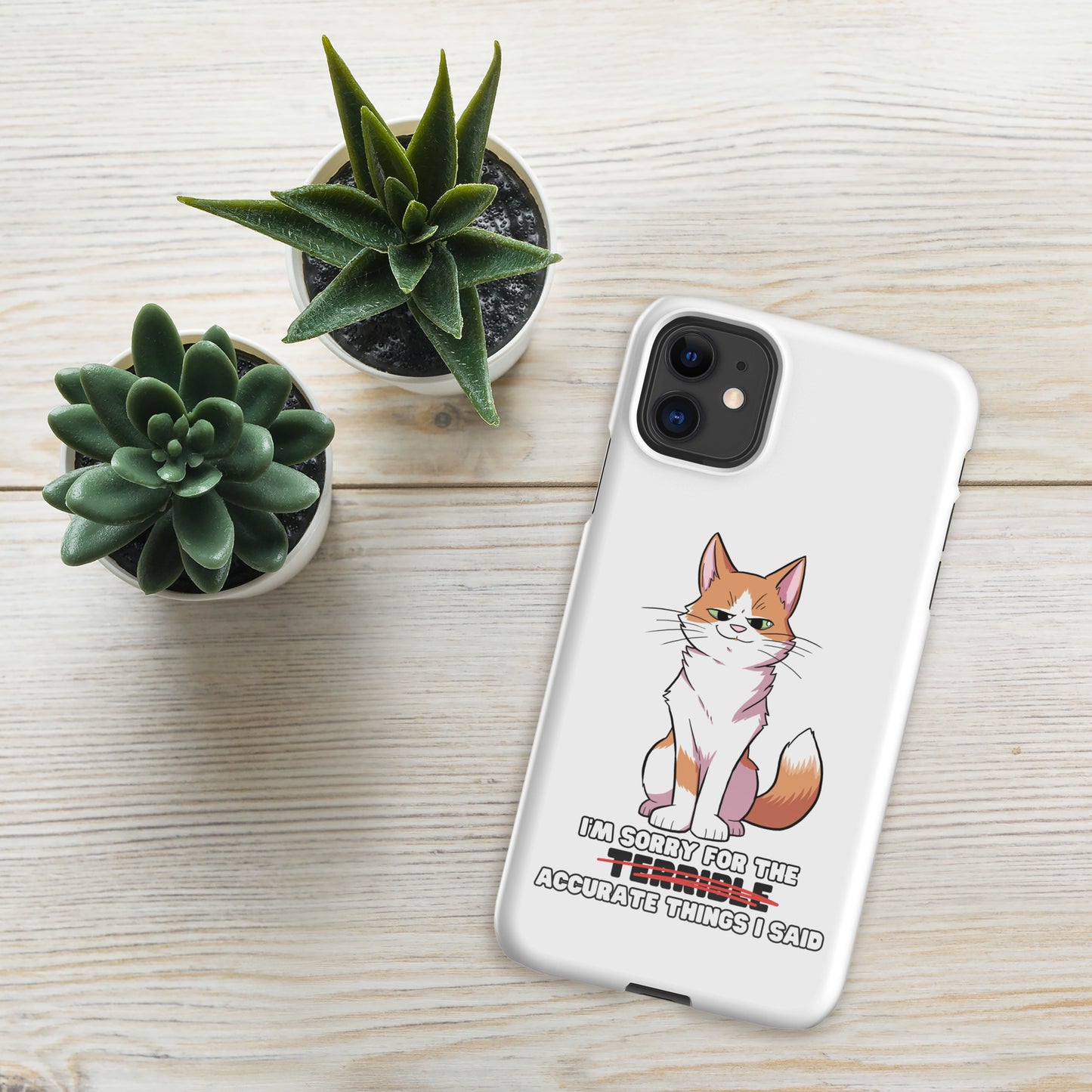 Ginger - Sorry for the Terrible... Accurate Things I Said Snap case for iPhone®