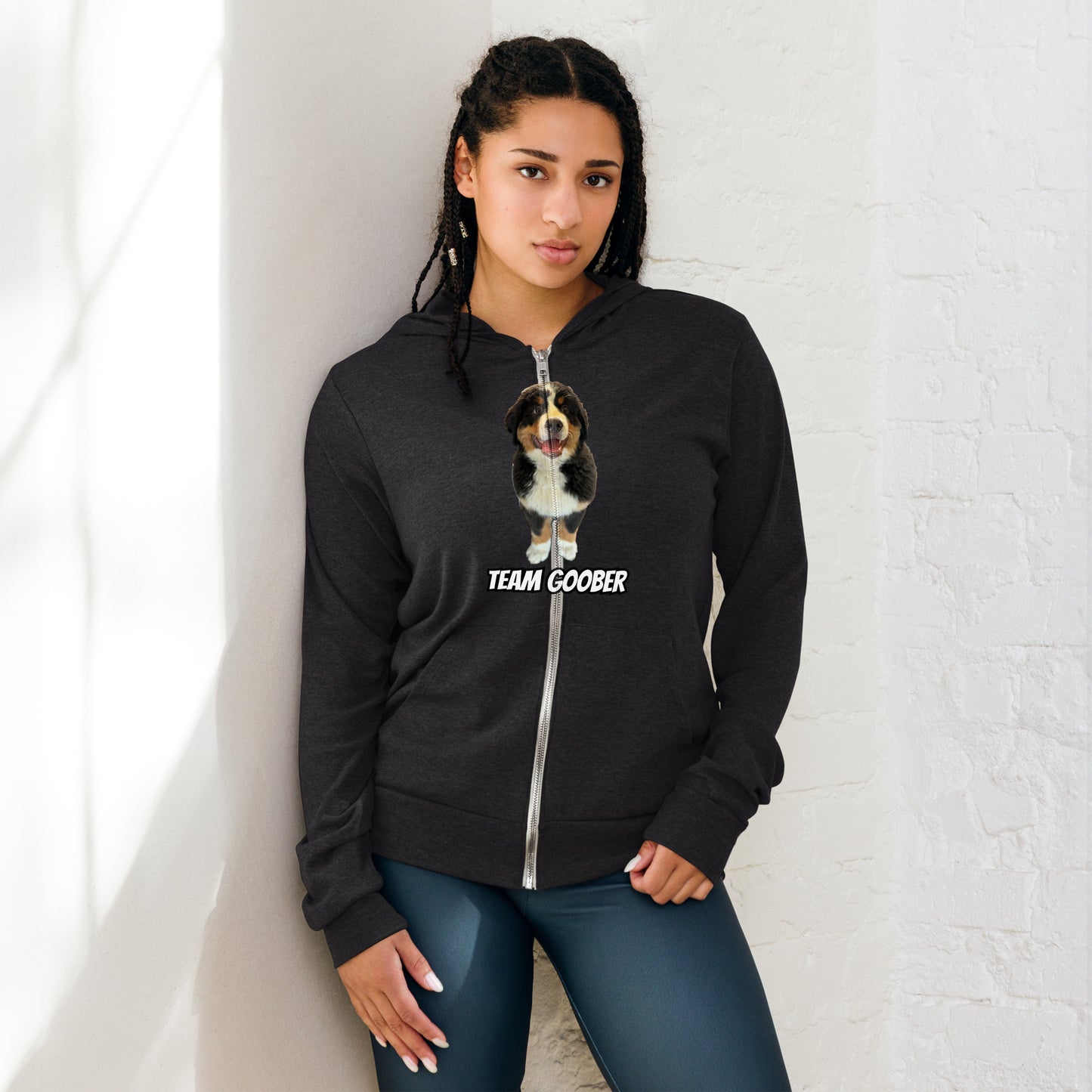 Team Goober: Unisex Zip Hoodie