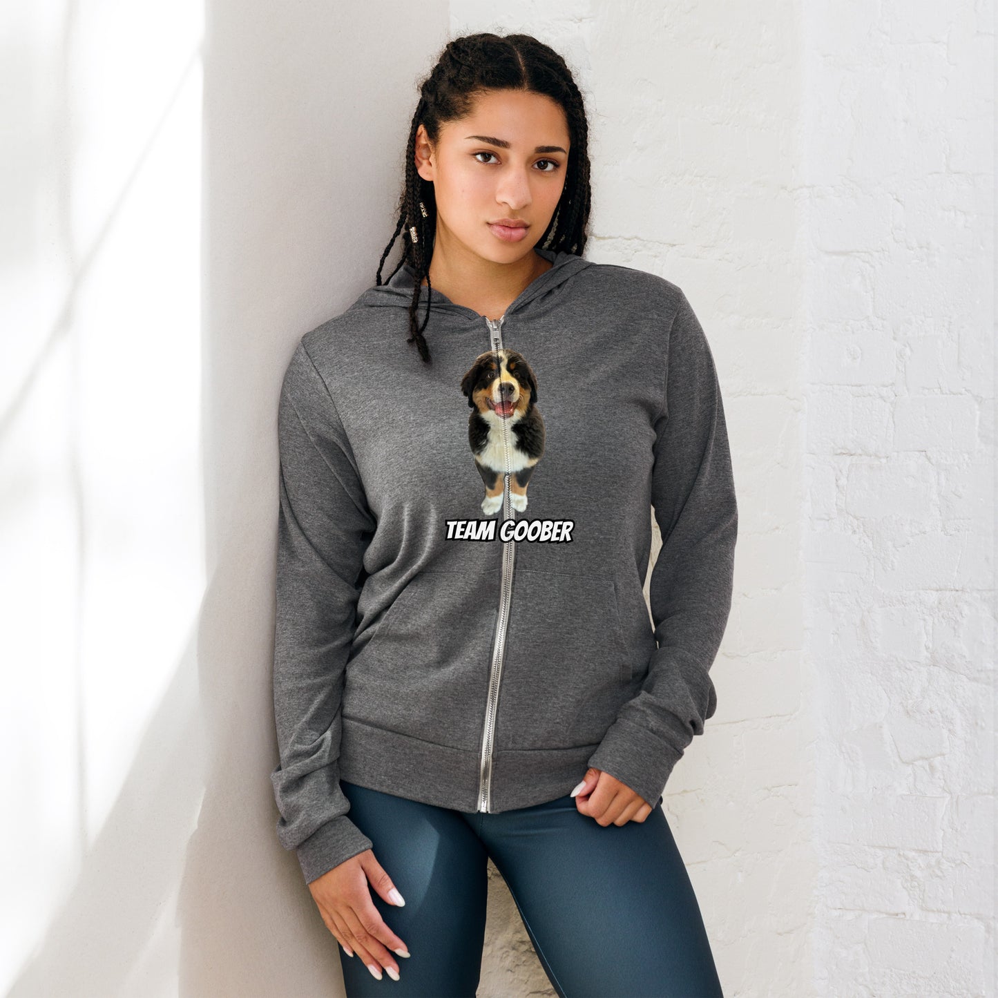 Team Goober: Unisex Zip Hoodie