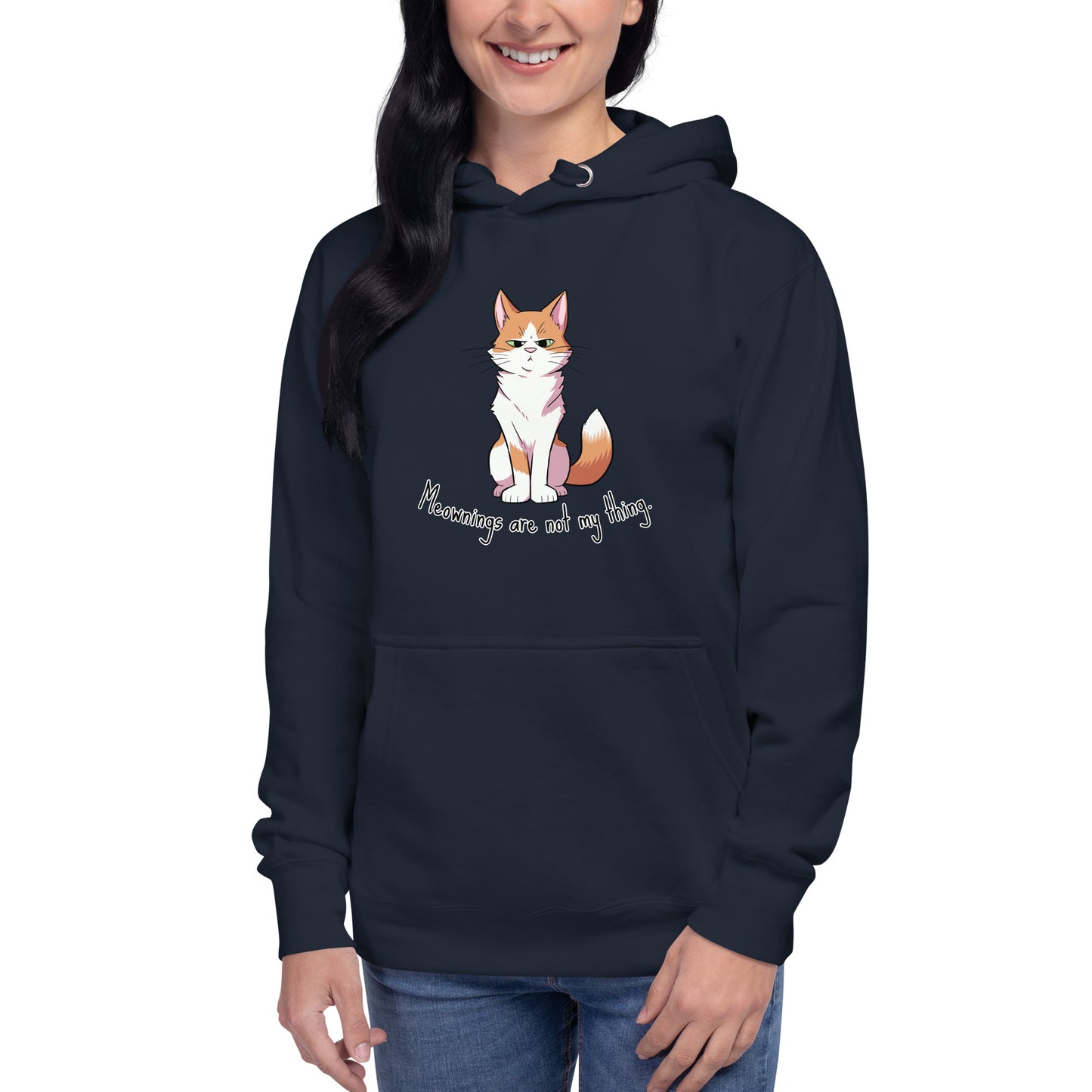 Ginger - Meowings are not my thing Unisex Hoodie