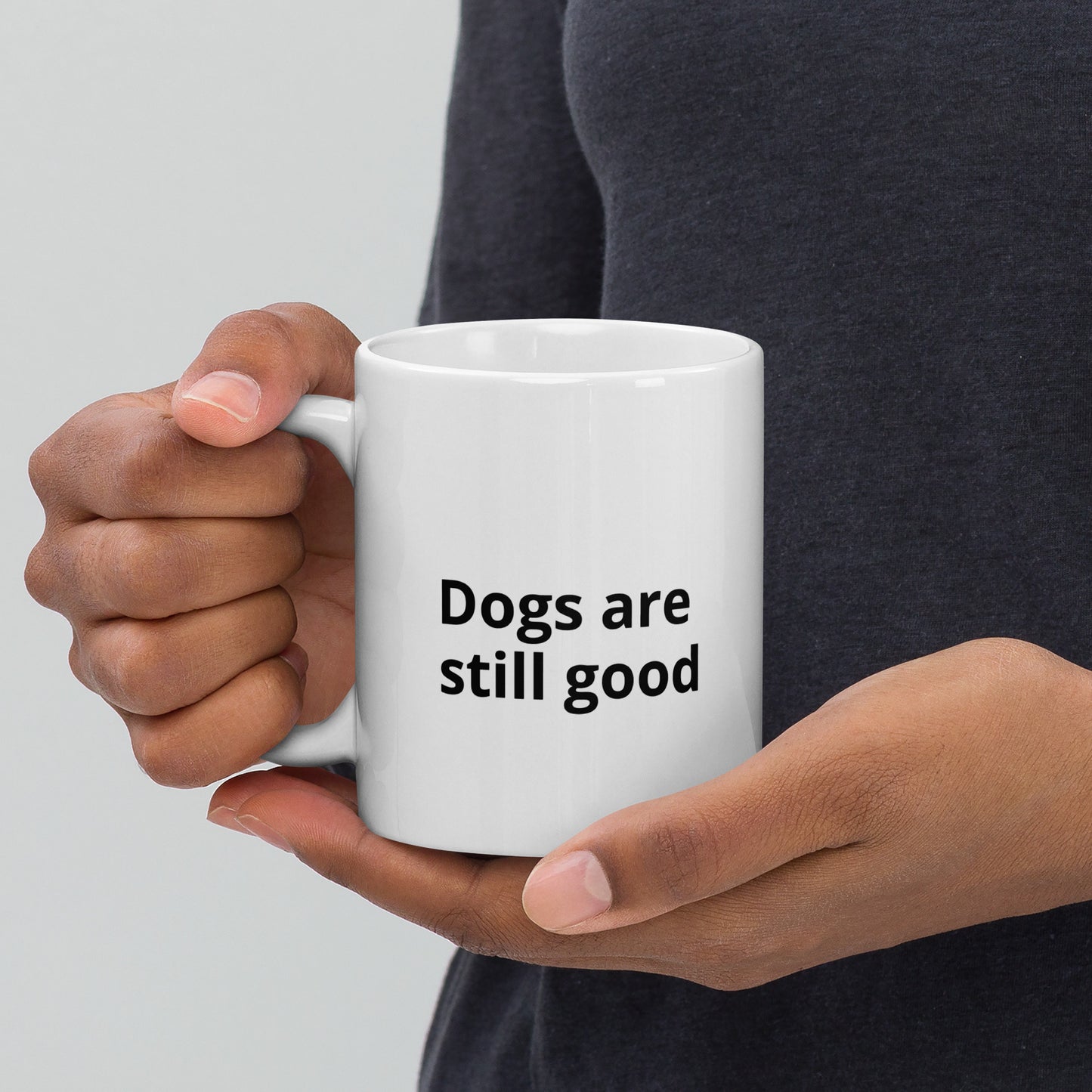 Dogs are Still Good White Bunsen Winter Mug