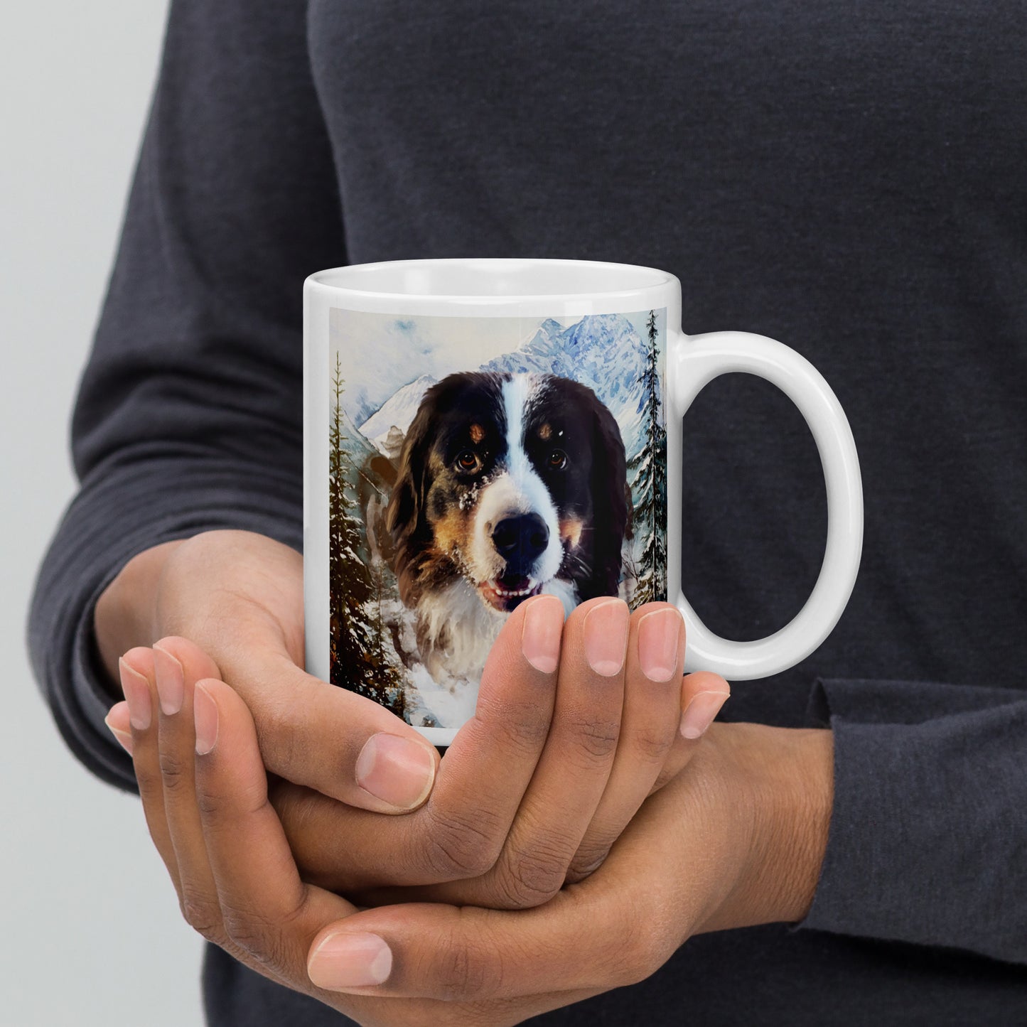 Dogs are Still Good White Bunsen Winter Mug