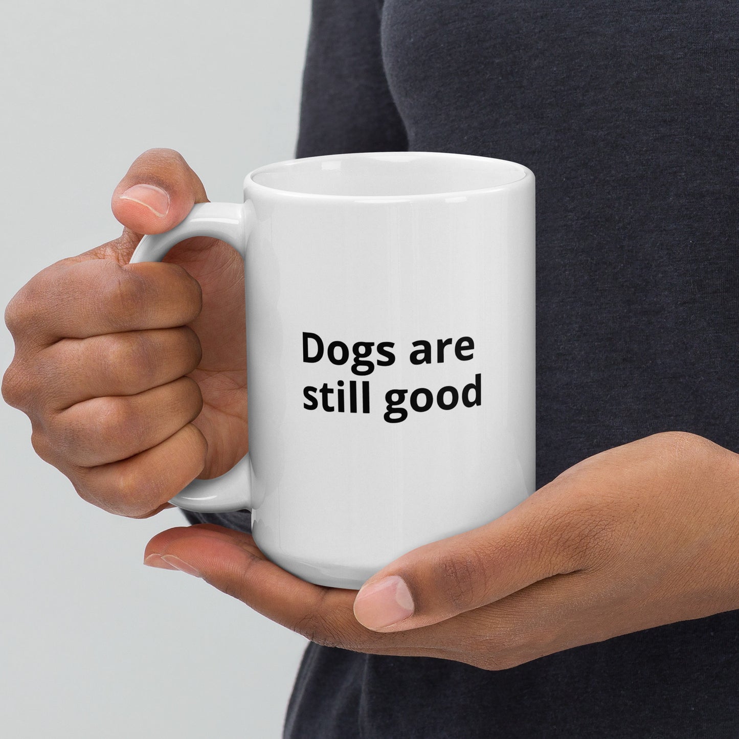 Dogs are Still Good White Bunsen Winter Mug