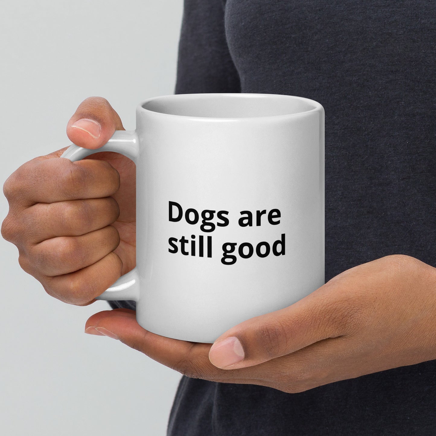 Dogs are Still Good White Bunsen Winter Mug