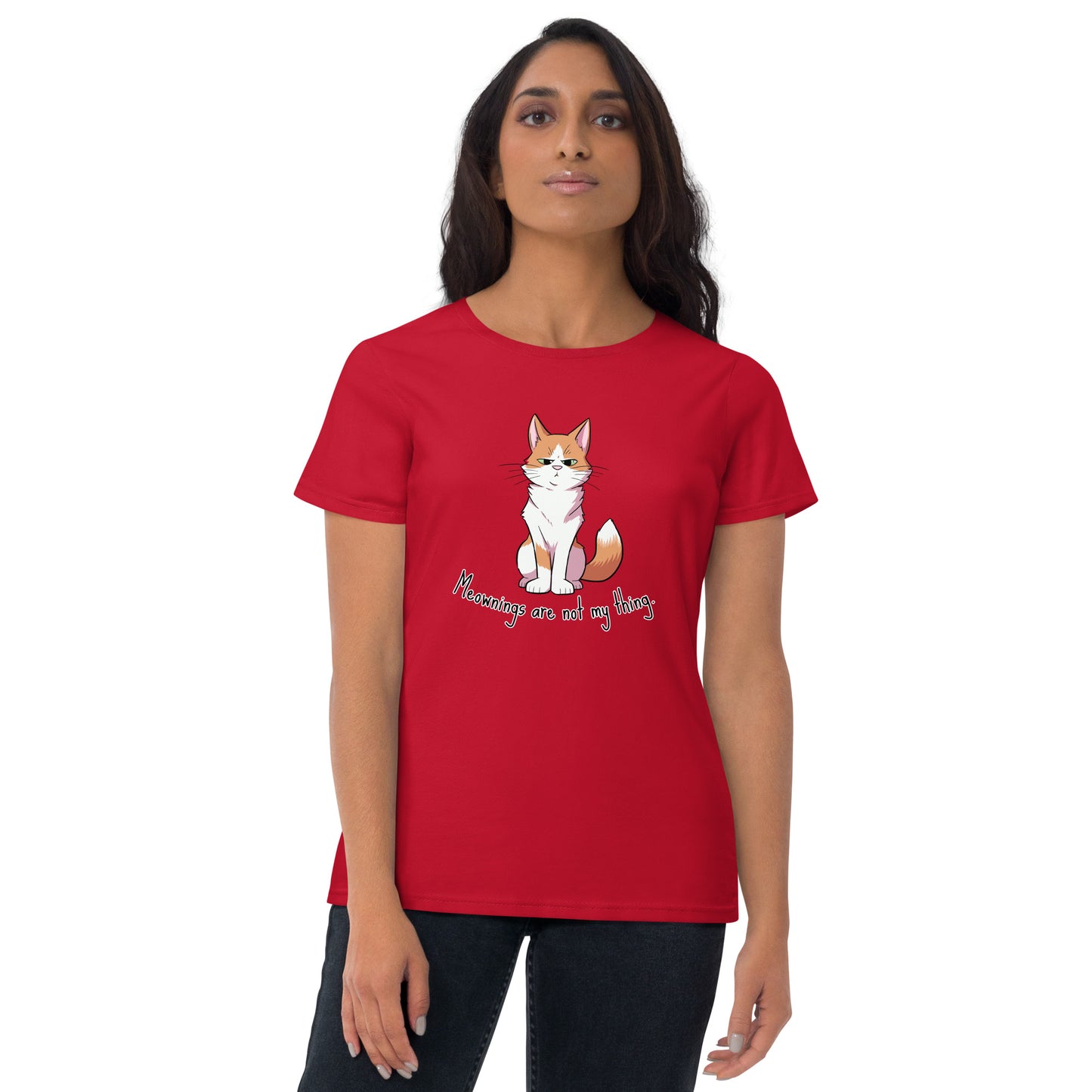 Ginger - Meownings are not my thing Women's short sleeve t-shirt