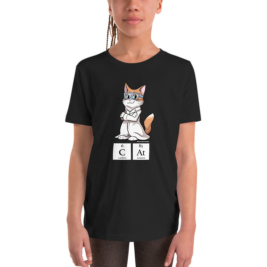 Youth Short Sleeve T-Shirt- CAT!