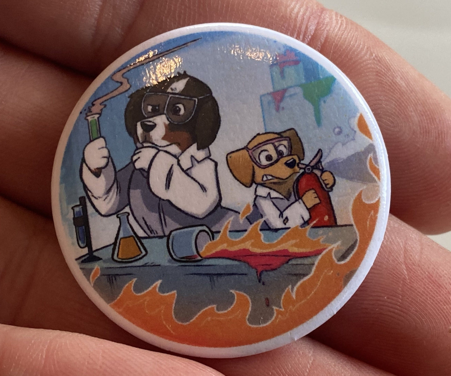 Mad Science Button
