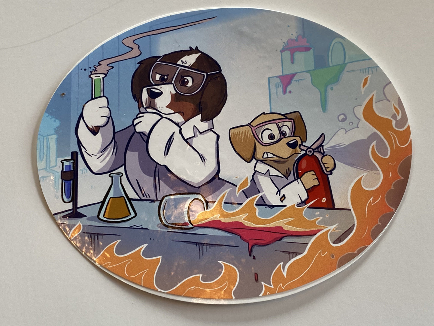 Mad Science Window Cling