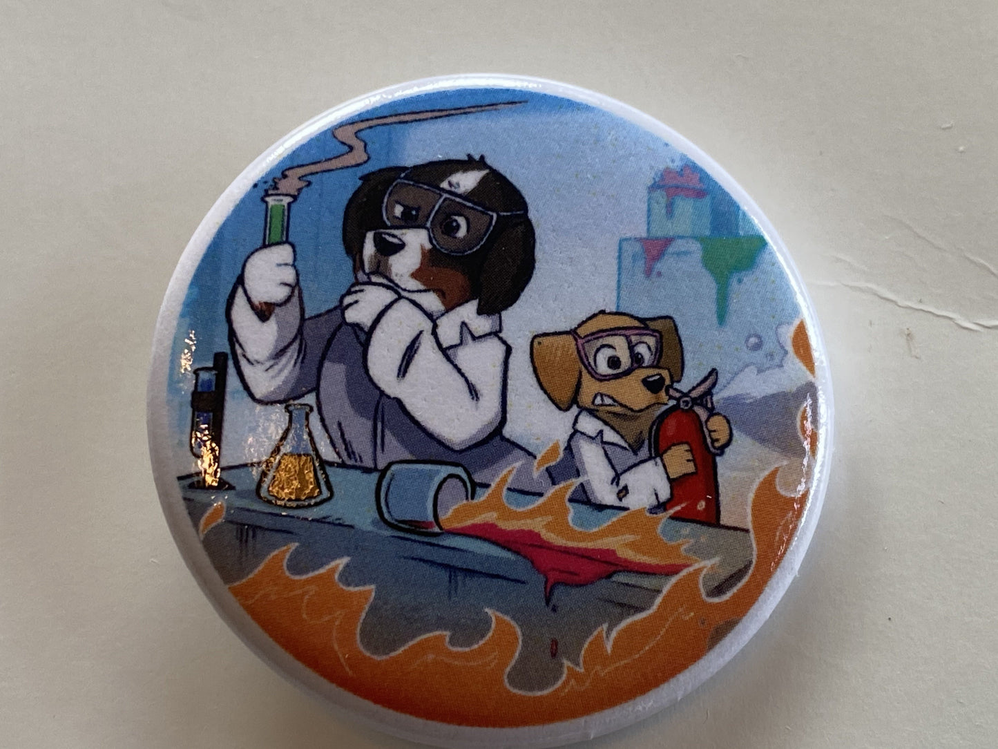 Mad Science Button