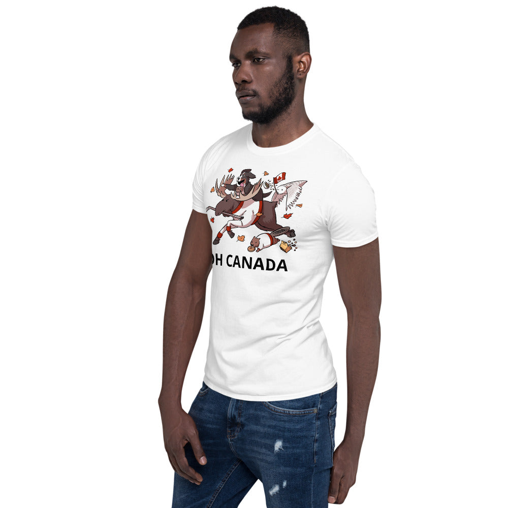 Short-Sleeve Unisex T-Shirt- OH CANADA