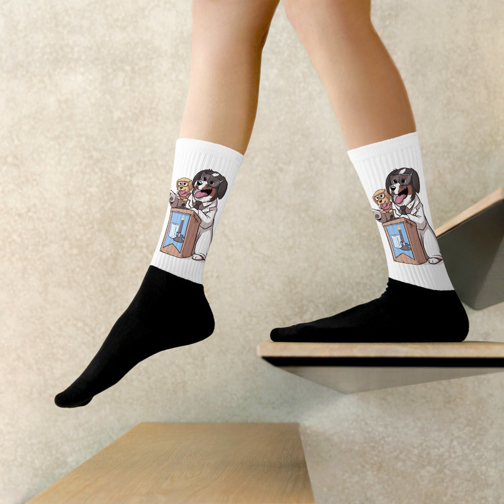 Socks-Bunsen and Beaker want YOU in comfy socks!