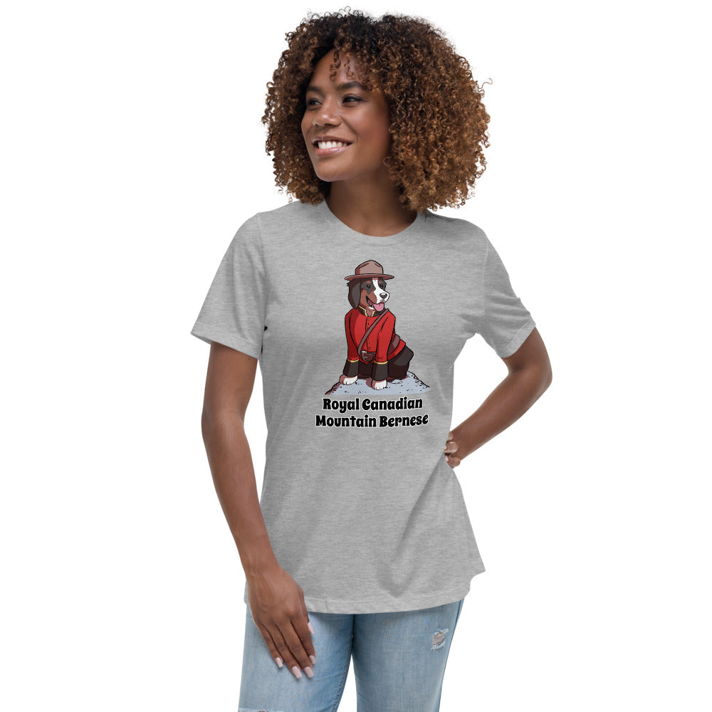 Women's Relaxed T-Shirt- Mountie Bunsen