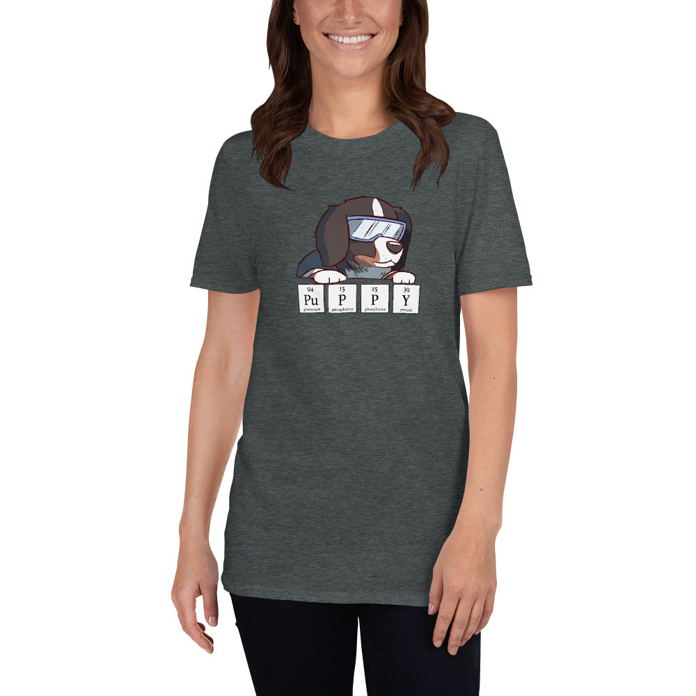 Short-Sleeve Unisex T-Shirt- SCIENCE PUPPY!