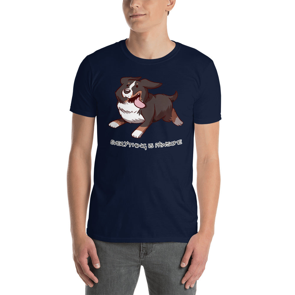 Short-Sleeve Unisex T-Shirt- Footloose Bunsen- Pawesome!